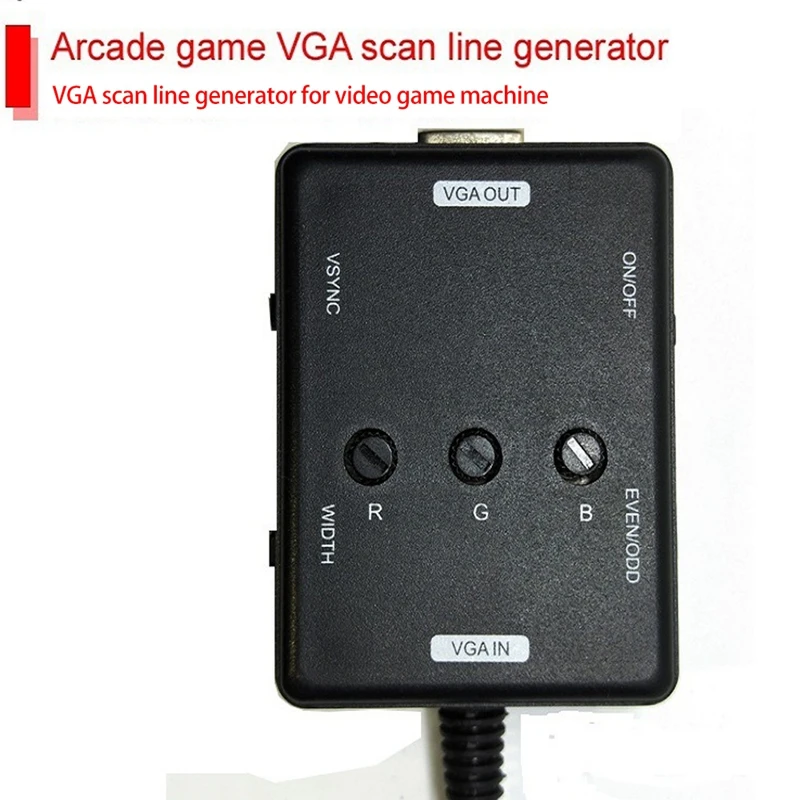 Генератор VGA Scanline с удлинительным кабелем для классических ностальгических игр