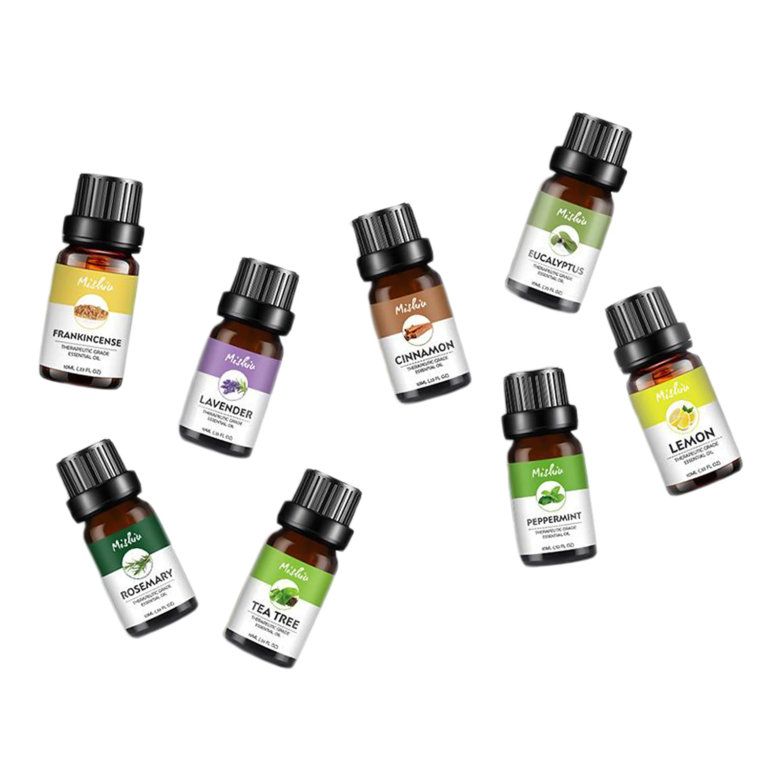 

8pcs Natural Essential Oils for Humidifier Massage Aromatherapy Hair