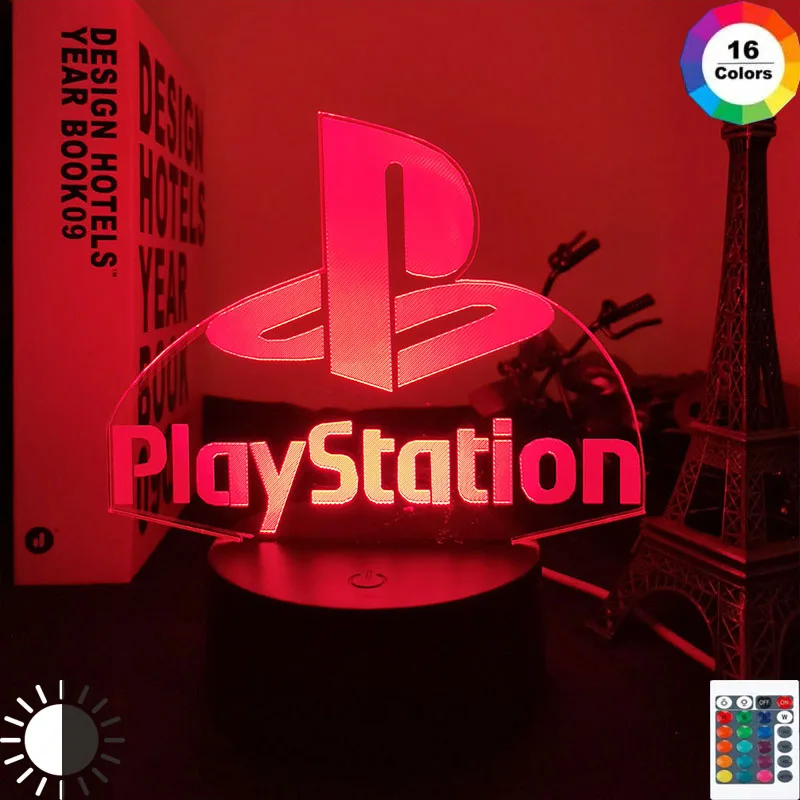 Акриловый светодиодный ночсветильник 3d Iamp для Playstation неоновая вывеска спальни