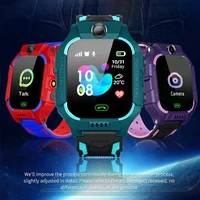 z6 kids smart watch ip67 sim card slot lbs tracker sos children smartwatch q19 wristband for smartphone android cellphone