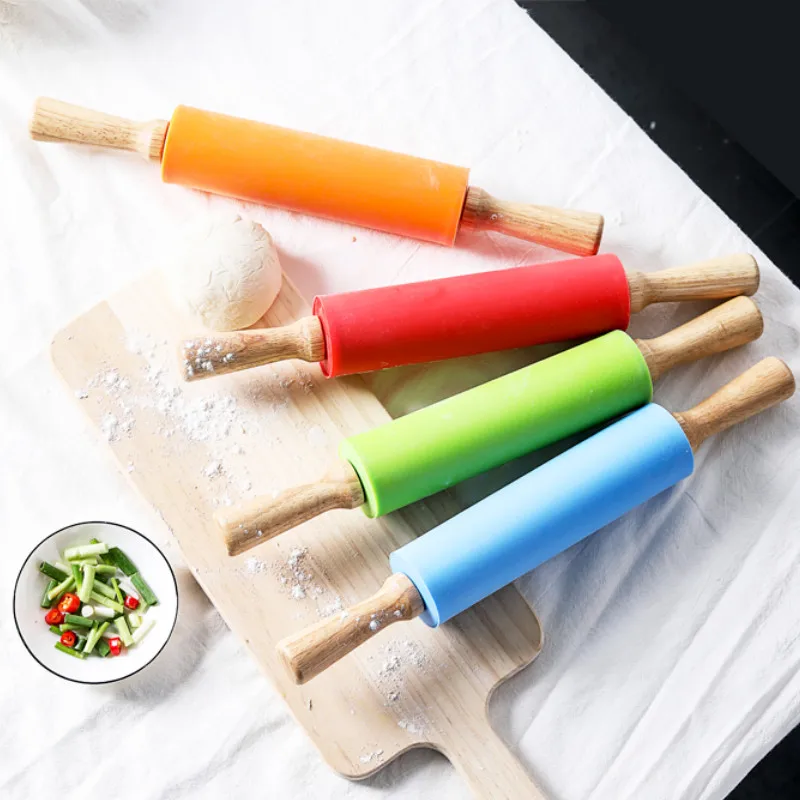 Силиконовый ролик для теста силиконовая скалка выпечки Детская лапши пельменей