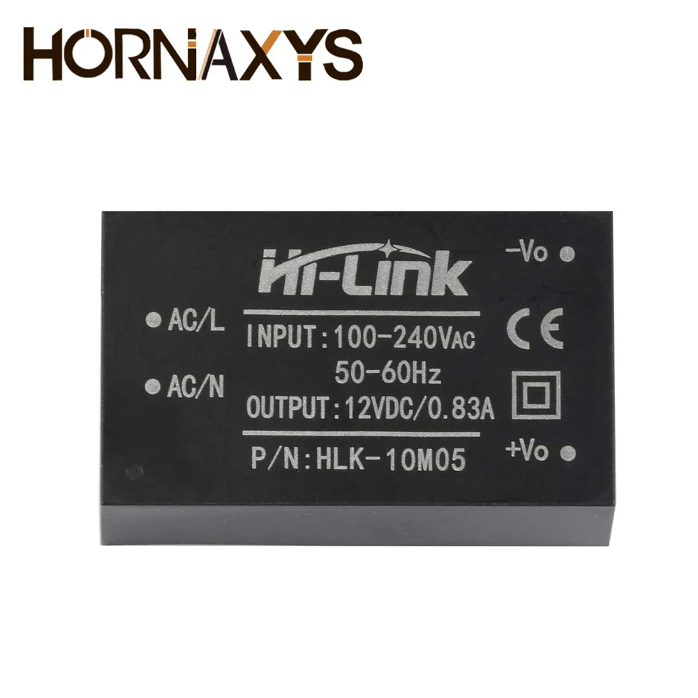 HLK-10M05 10M03/10M10/10M09/10M12/10M15/10M24 мини-модуль источника питания для изоляции от 220 В до 3 В/5