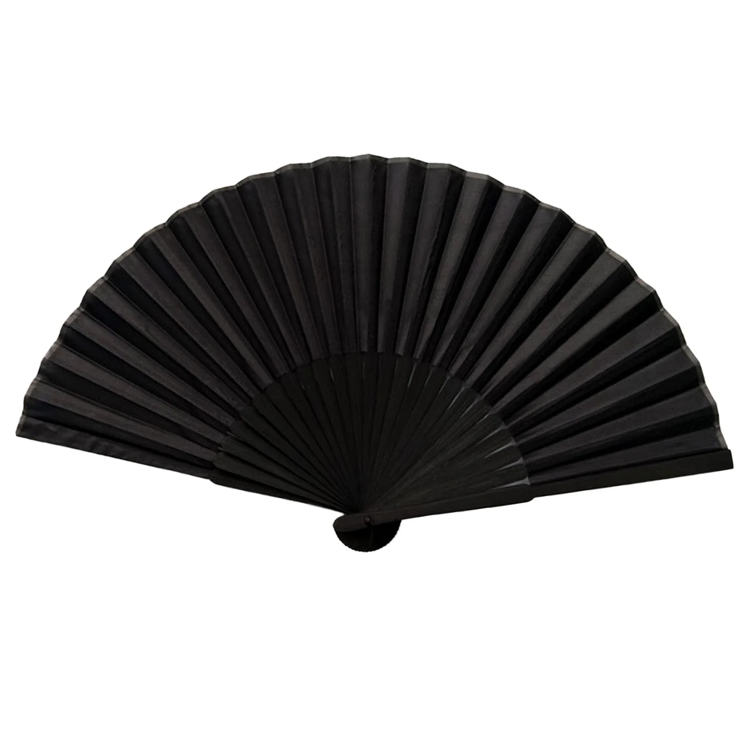 Черный винтажный Ручной Веер в китайском стиле ручные складные вееры с сумкой