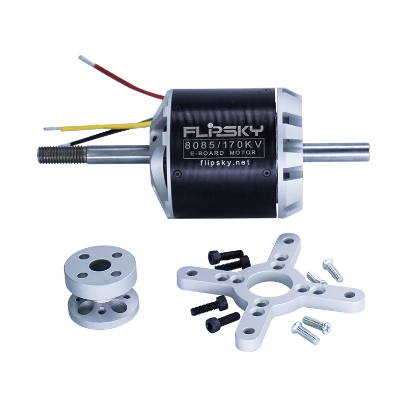 Flipsky бесщеточный Электрический скейтборд мотор 170KV 6000 Вт DC 8085 низкая Шум горячая