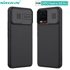 Для Realme 8 Pro случая NILLKIN CamShield Сдвиньте заднюю крышку для защиты объектива камеры Для OPPO Realme 8 случая