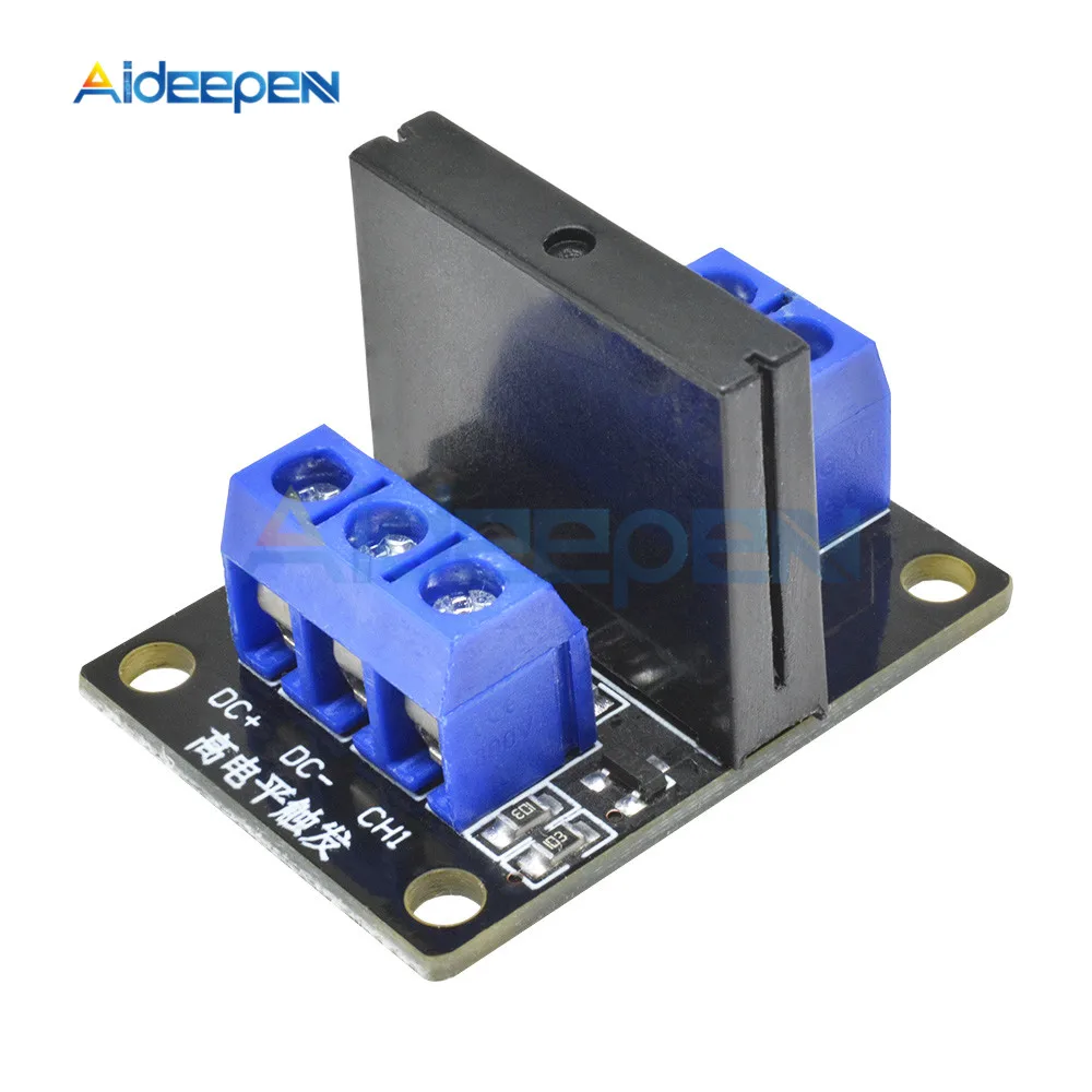 G3MB-202P 1 канальный твердотельный релейный модуль платы PCB SSR 5 В DC для Arduino предохранитель высокого уровня