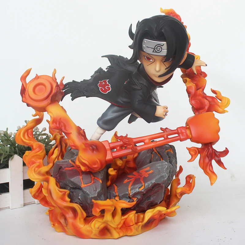 Наруто Shippuden GK Itachi Uchiha статуя Итачи SD Q ver. ПВХ Фигурки игрушки