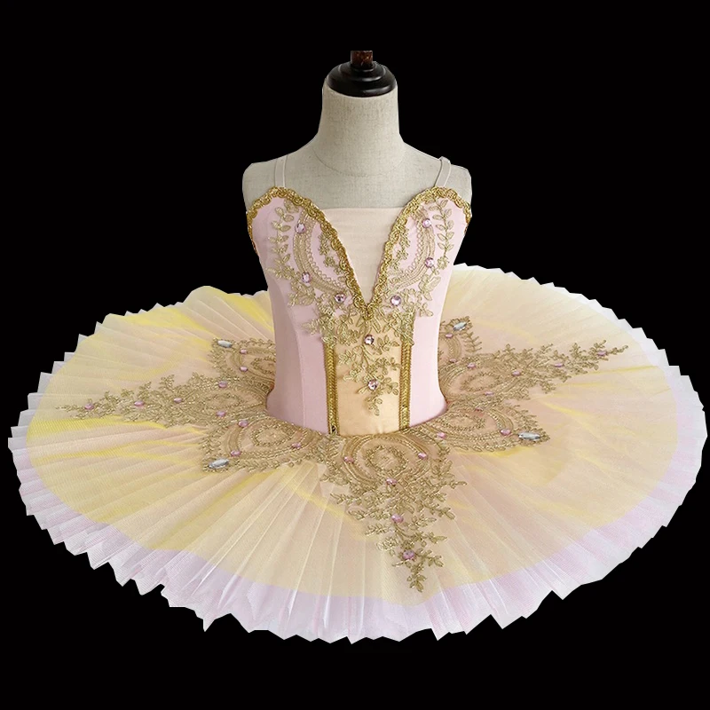 

Женская Профессиональная балерина, балетная пачка для детей, детей, девочек и взрослых, танцевальные костюмы, балетное платье для девочек