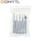 Наконечник электропаяльника, Медная головка паяльника 200-480  900 м, I + B + K + 2.4D + 4C, обогревательный элемент, 5 шт.