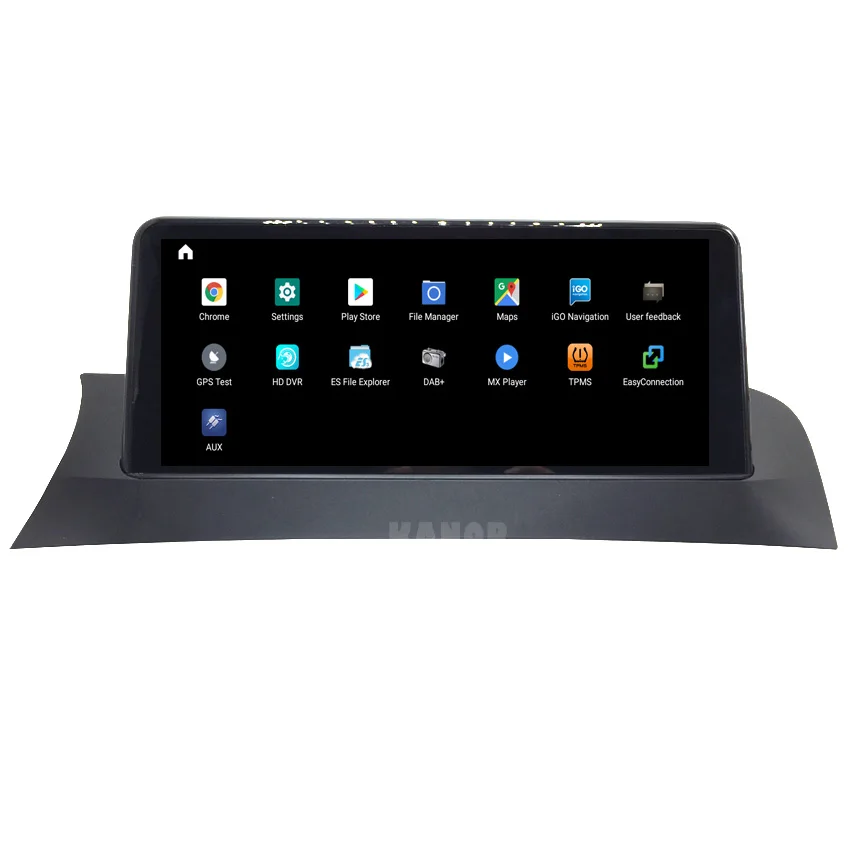 Автомобильный мультимедийный плеер KANOR 10 25 дюйма 4 Гб + 64 ГБ Android gps-навигация для BMW