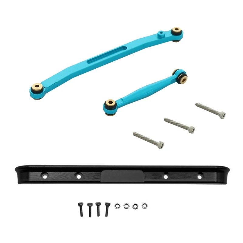 

Металлический передний стержень рулевого механизма, комплект звеньев стержня с металлическим задним бампером, обновленные детали, аксессу...