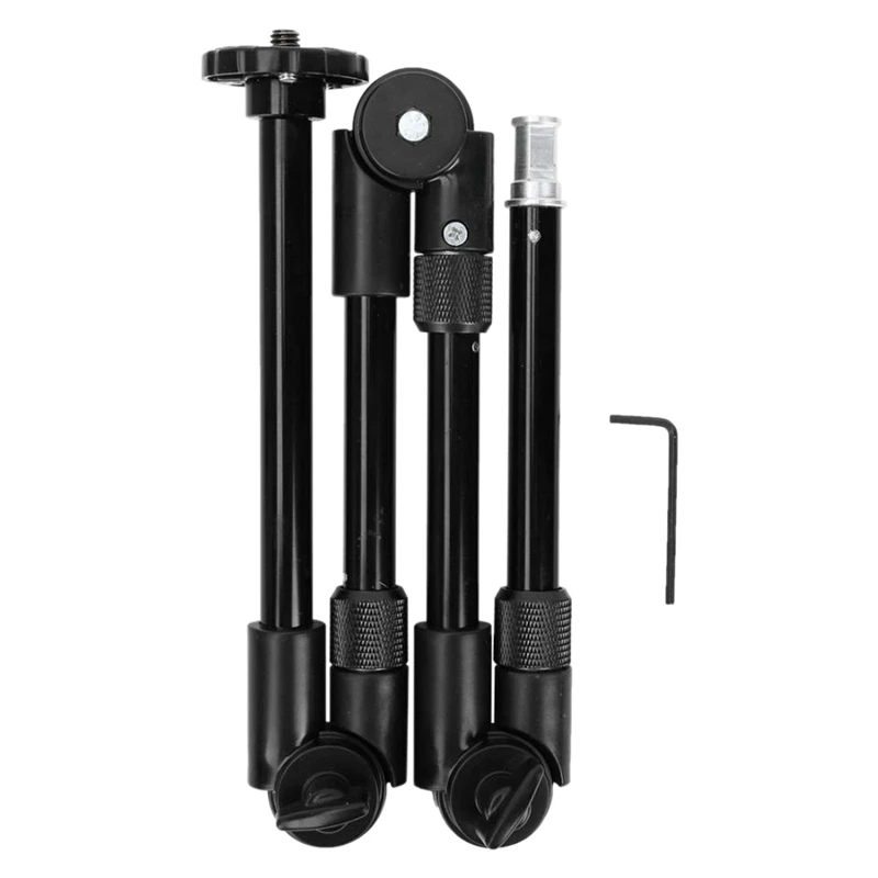 

S-096 Fotografia Four-Section Adjustable Articulated ic Arm Camera Arm Extension Bracket Accessory
