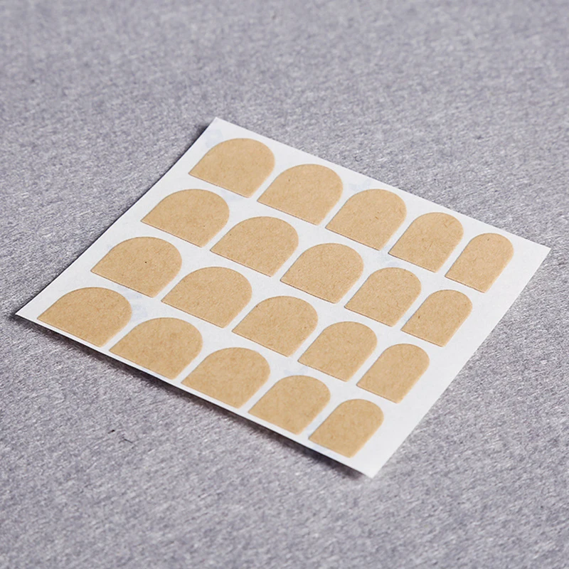 200pcs/постельное белье набор накладных ногтей Двусторонняя Стикеры клей