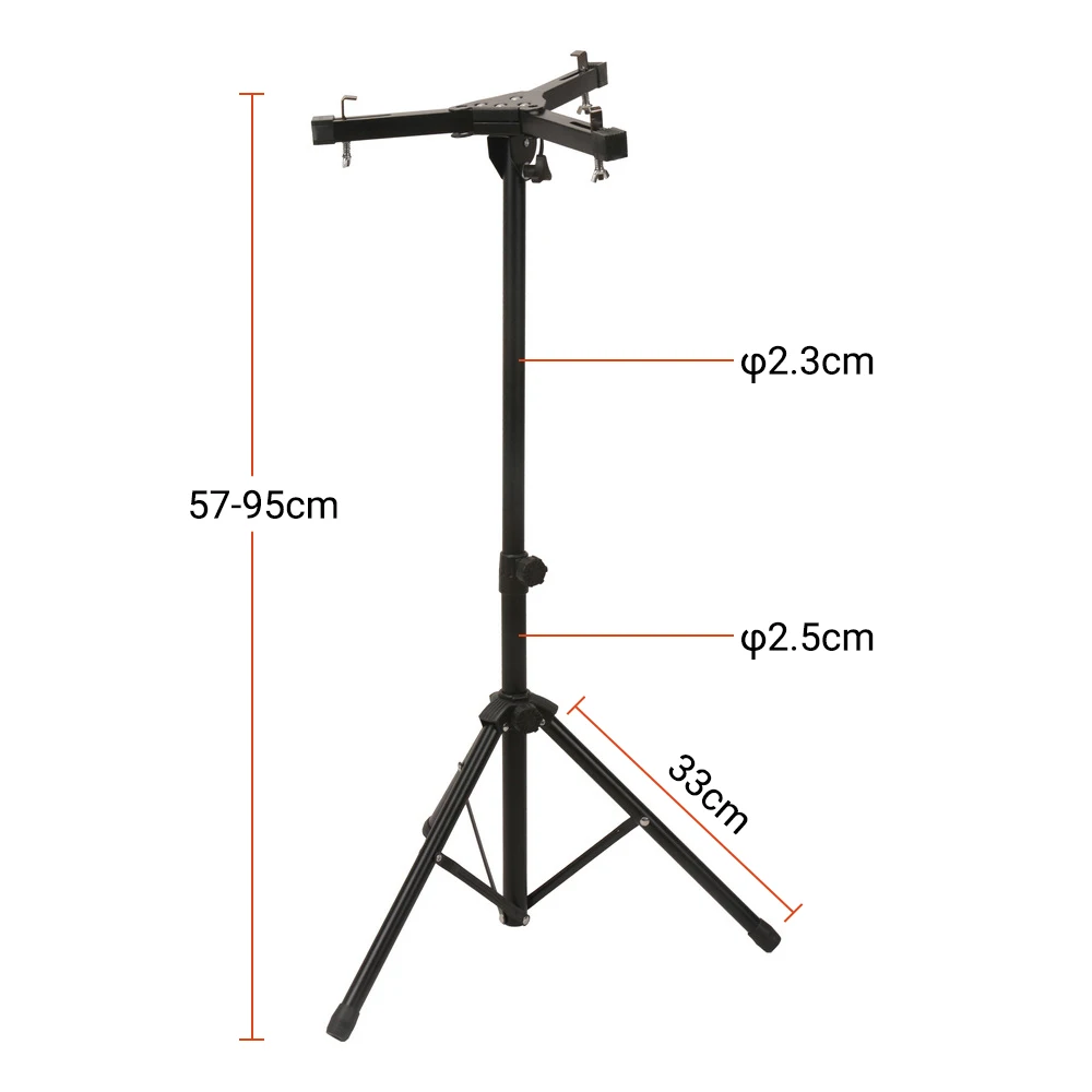 Muslady 11-дюймовый 12-дюймовый немой кронштейн барабана тупой стенд барабанный Pad