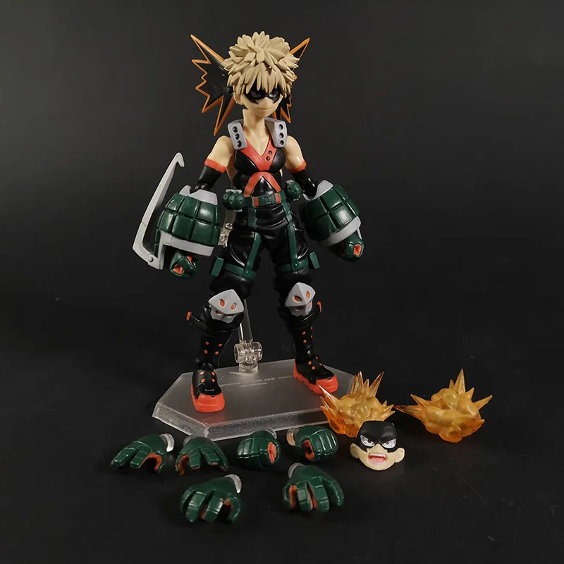 Figma 443 Katsuki Bakugo 323 мидория изуку моя геройская Академия экшн-Фигурка Игрушка Аниме