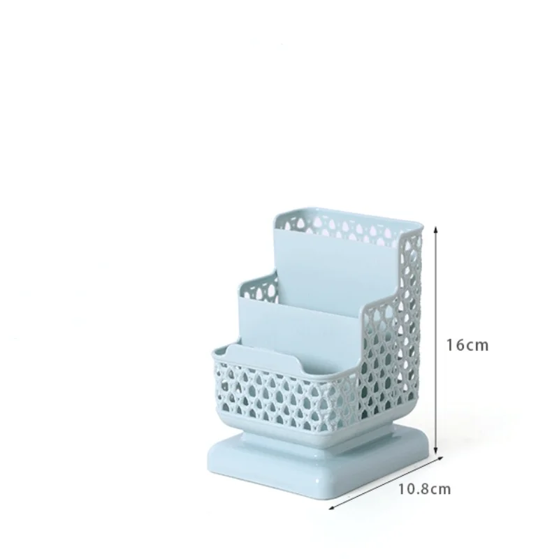 Креативный модный полый держатель для ручки из ротанга ткань фотобокс большая