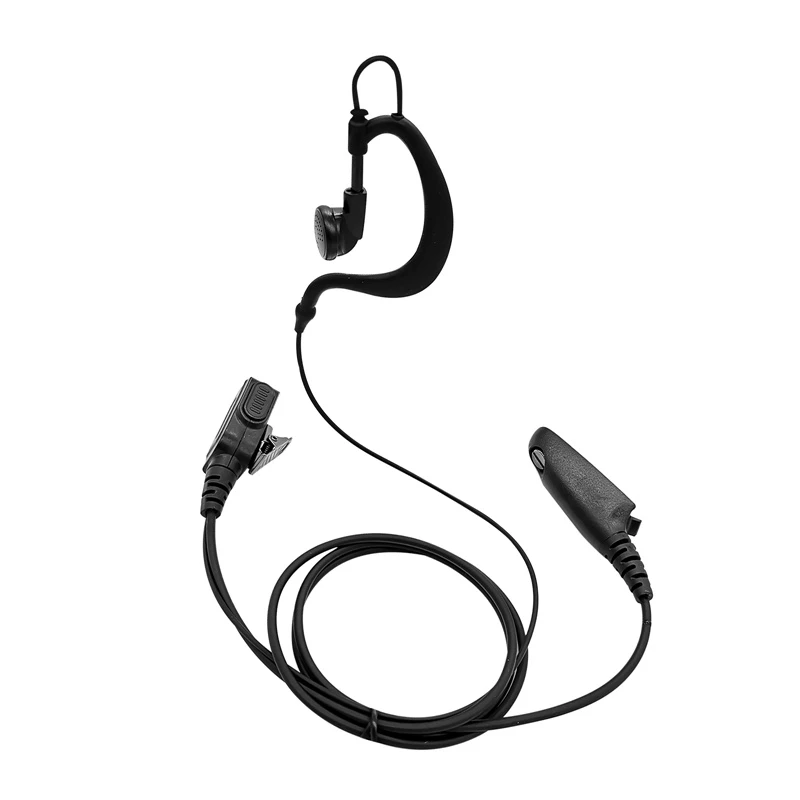 

G-образные наушники Motorola Earpiece Walkie Talkie гарнитура с микрофоном PTT совместимая с GP328, GP338, GP340, HT1250LS