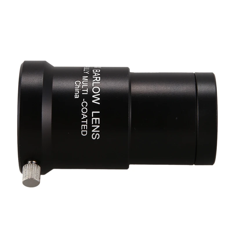 

Aluminium Alloy 3X Astronomical Telescope Eyepiece Barlow Lens 1.25Inch Astronomical Telescope Accessories