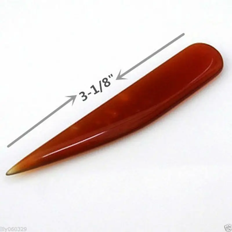 

MG Agate Knife Burnisher Polishing for Gold and Sliver Craft Hand Jewelry Tools