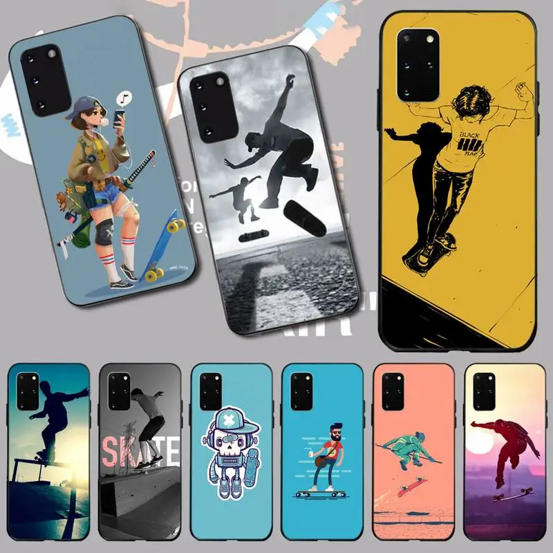 Модный спортивный чехол PENGHUWAN для телефона скейтборда Samsung S20 plus Ultra S6 S7 edge S8 S9 S10 5G |