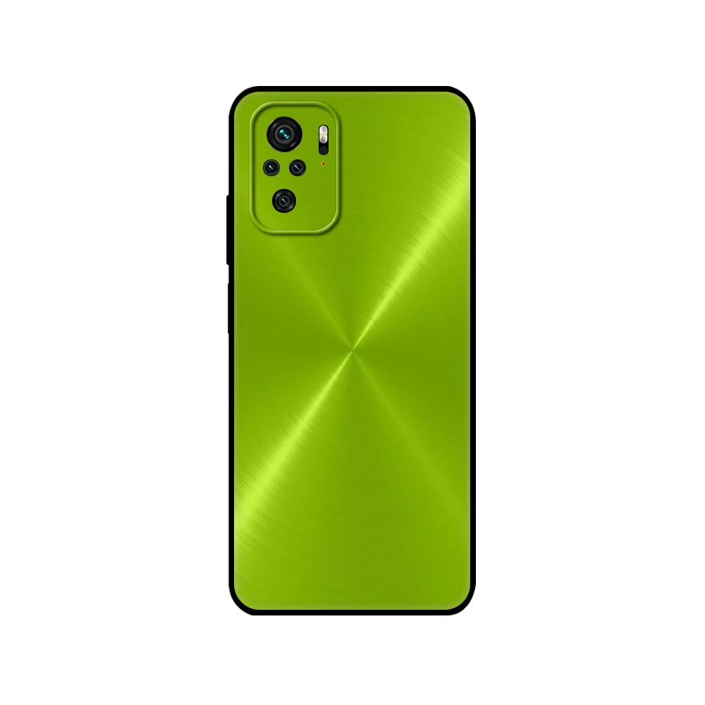 Черный чехол из ТПУ для Xiaomi Redmi 9T Note 10 Pro с темной матовой металлической