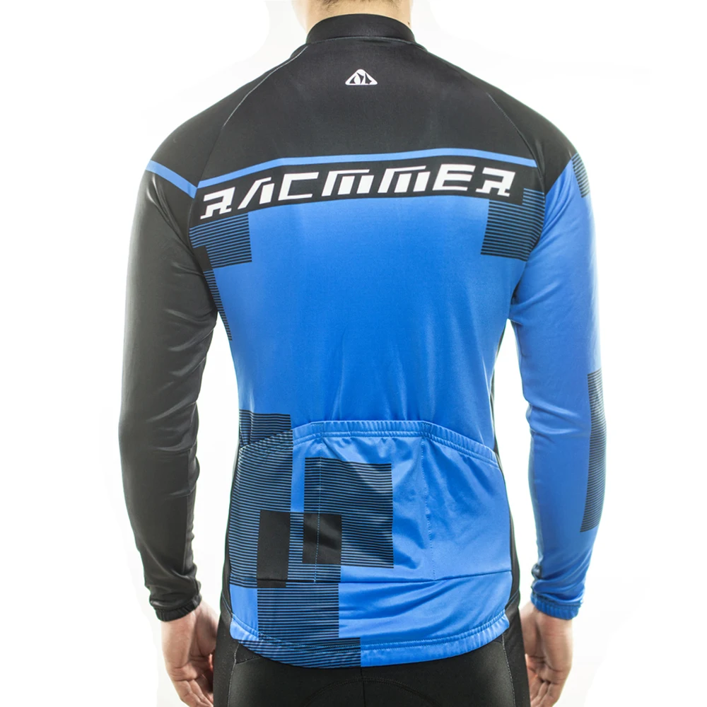 Мужская велосипедная Джерси с длинным рукавом на весну/осень