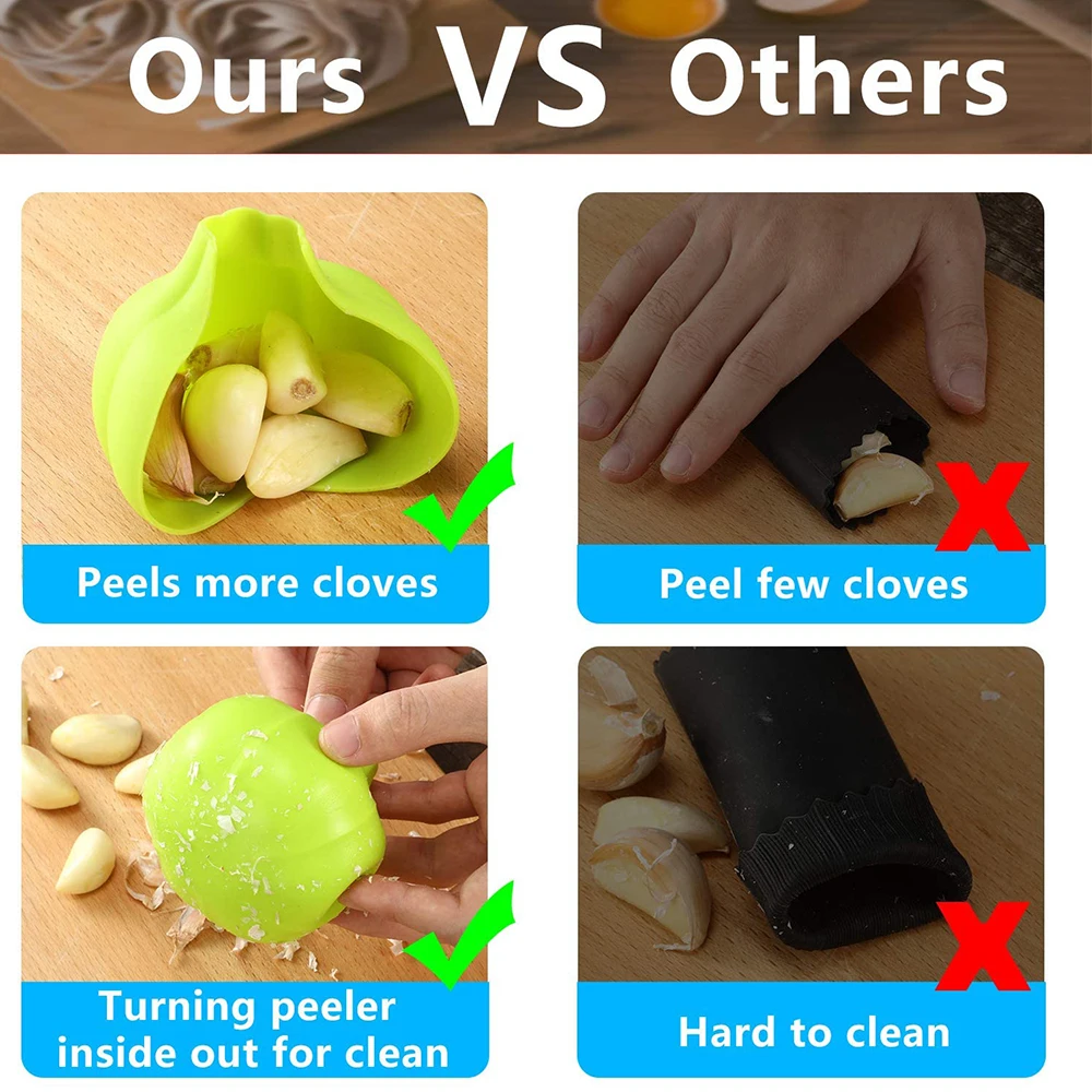 Силиконовый инструмент для чеснока ручной кухни бытовой пресс |