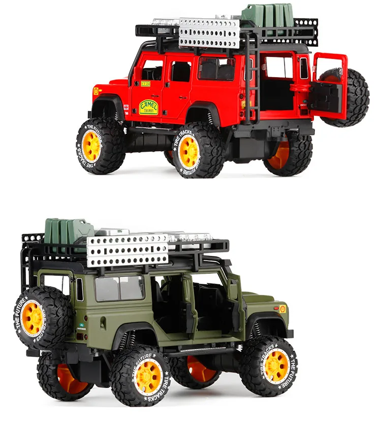 1/28 Diecasts игрушечный транспорт защитник Кубок с верблюдом модель автомобиля звуковой светильник автомобиль игрушки для детей подарок коллекция