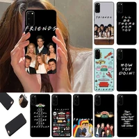 central perk coffees friends phone case fundas shell cover for samsung s10 s20 fe lite s21 s30 ultra plus 5g