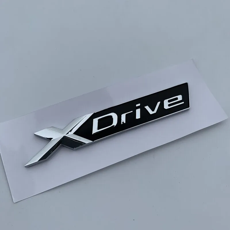 3D ABS XDrive X привод крыло багажник эмблема знак наклейка на автомобиль для BMW X1 X3 X4 X5 X6