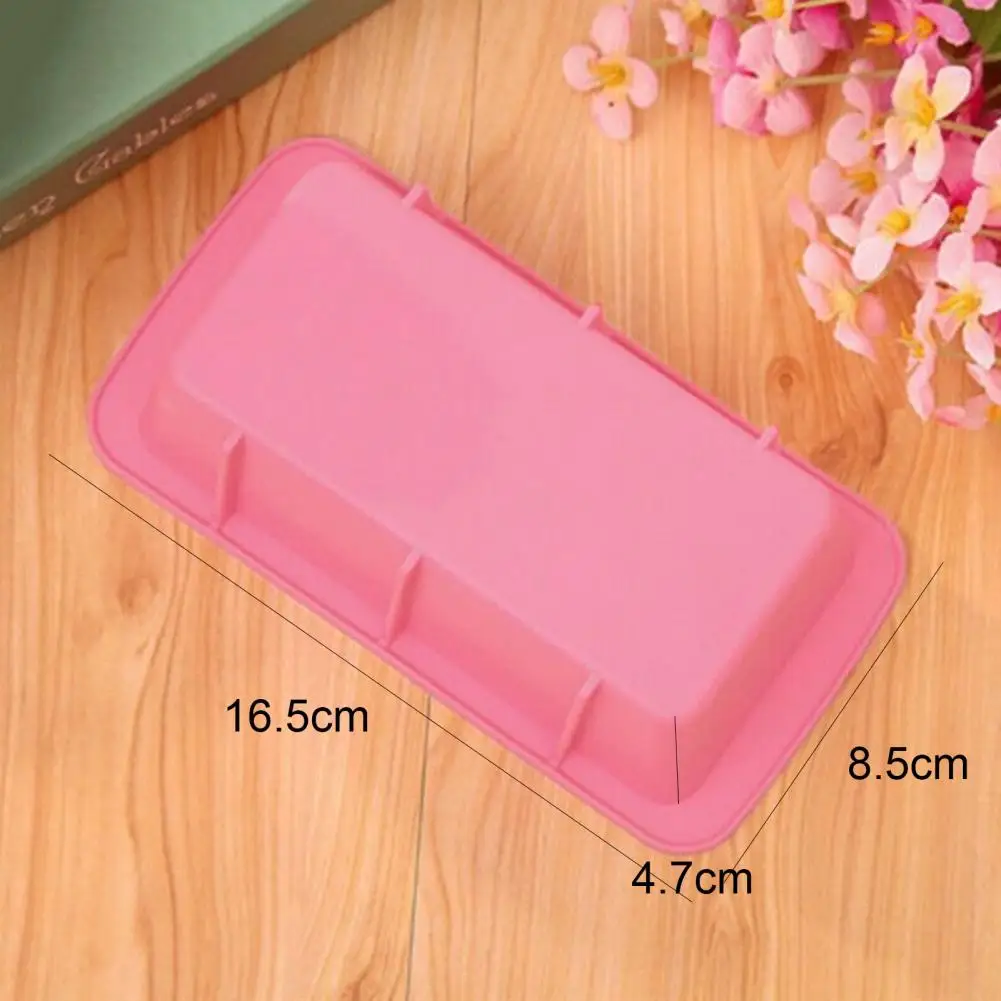 

Rectangular Bakeware Silicone Mould Loaf Pan Bread Cake Desserts Baking Utensils Rectangular Cake Mold Silicone Random Color