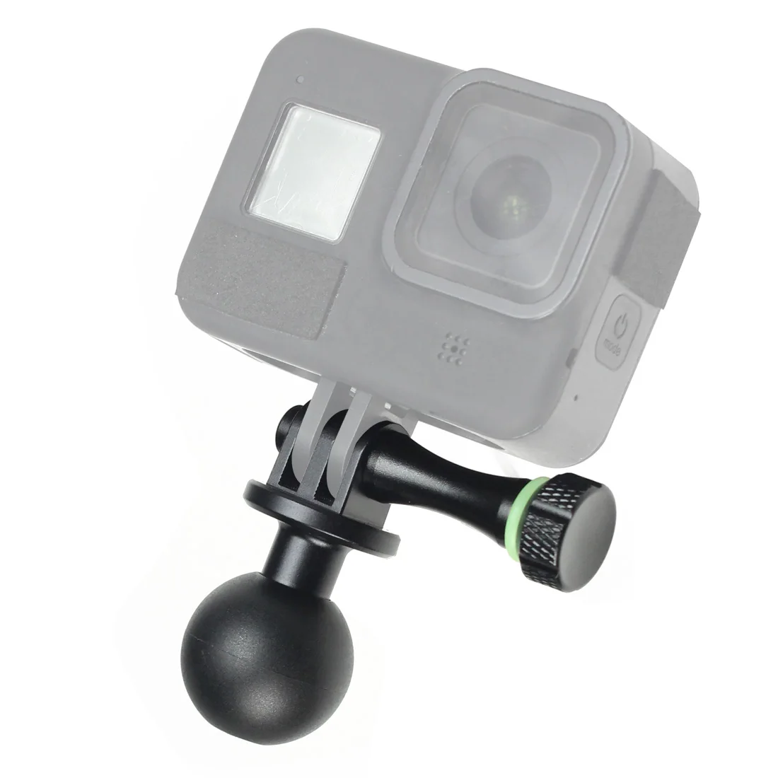 

Aluminum Alloy Ballhead Tripod Adapter Mount Thumb Screw for GoPro Hero 8 Black 7 6 5 Camera Fill Light 1 Inch Round Ball Clip