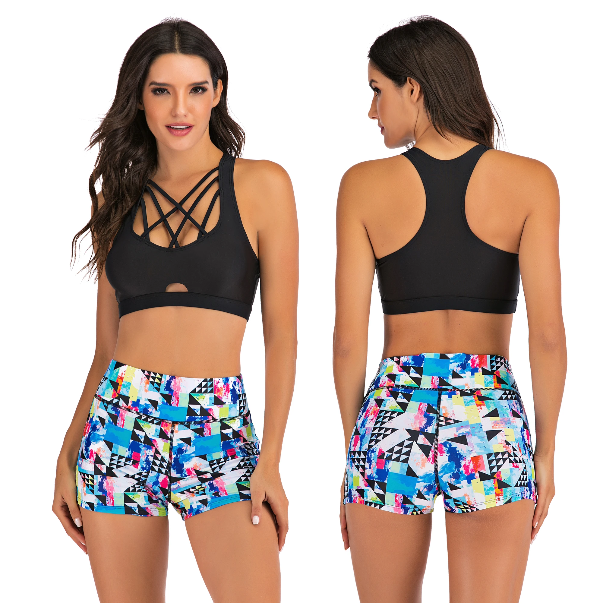 Сексуальное бикини с эффектом пуш ап 2020 купальник женский бандажный купальный