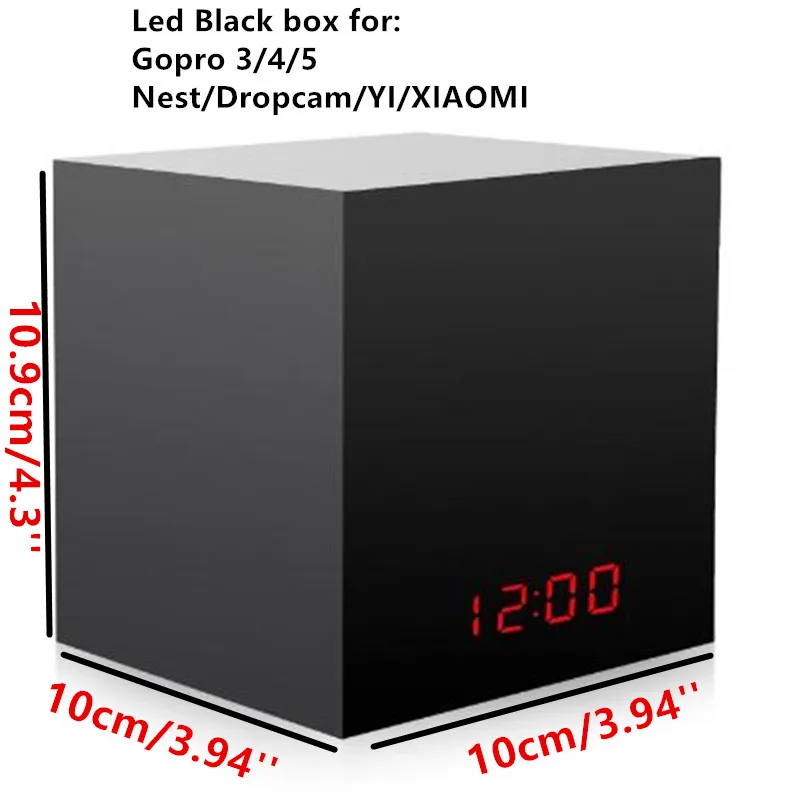 Tissue Box Cover/Surveillance Security Nanny Camera Tube Enclosure For Nest Cam/Dropcam/GoPro Hero 4 5 YI Cam | Электроника
