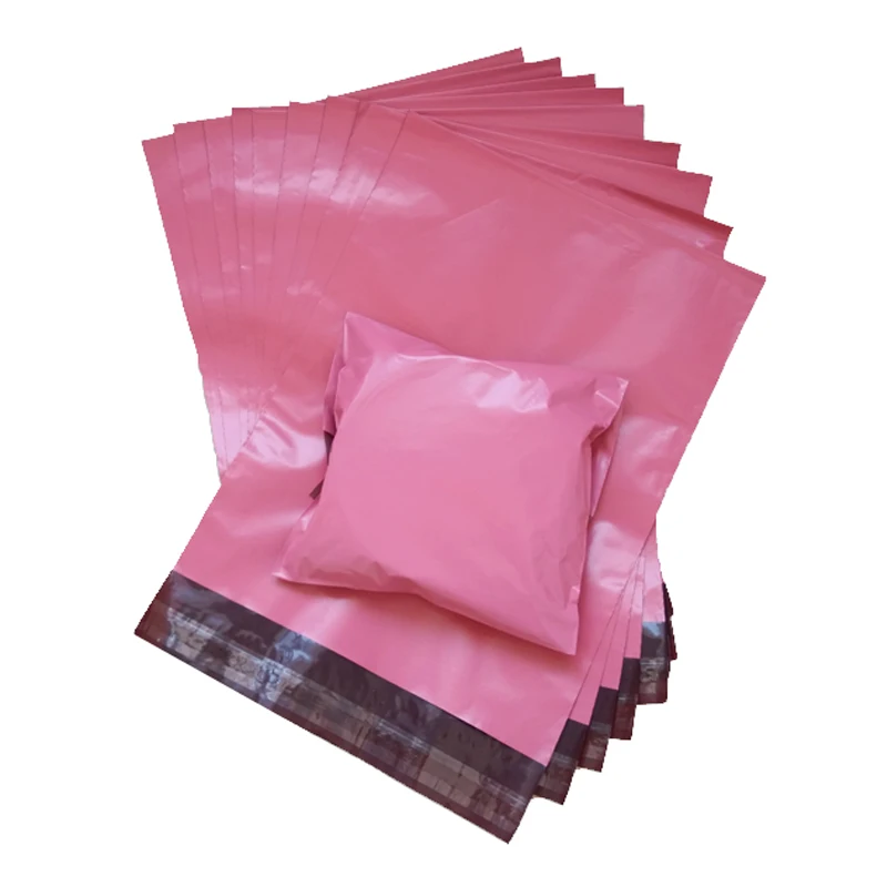 Хардирон плотные поли мешок розовый цвет пересылая конверт Упаковка