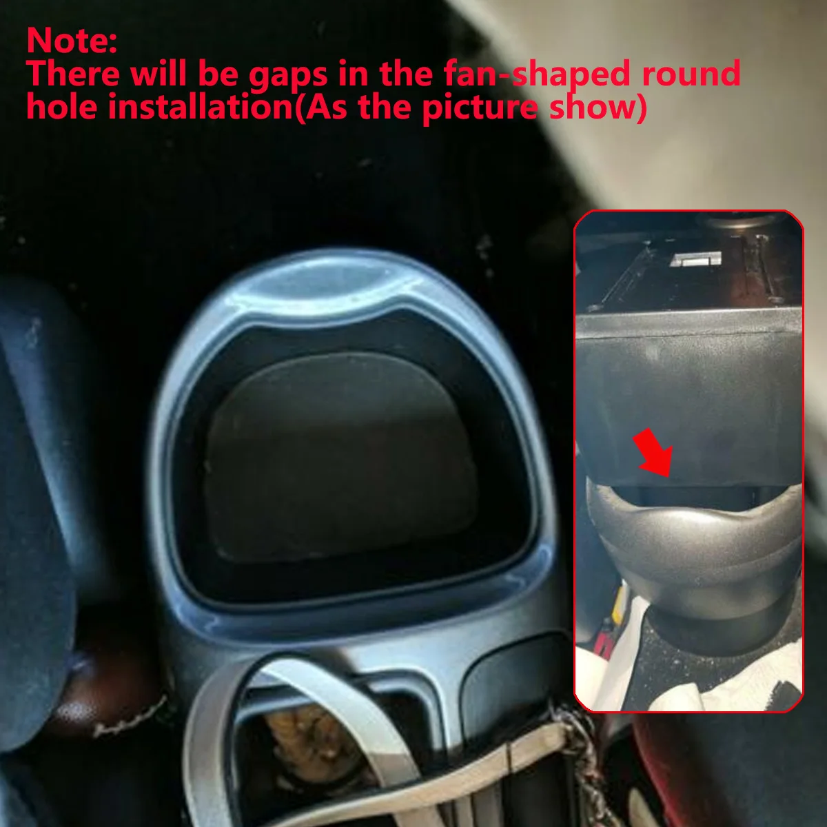 

For Nissan Juke 2010-2015 Armrest Box Car Armrest Box Interior Storage Box w/USB Ports Car Accessories