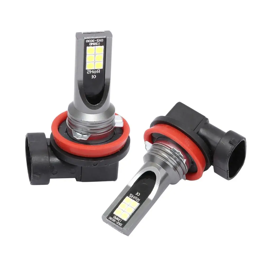 

2PCS LED H7 Headlight Bulb CSP Chip LED Canbus Car Light 12000LM/Bulb 80W H9 H11 Mini HB3 HB4 Cutting Line 12V 24V Car Styling
