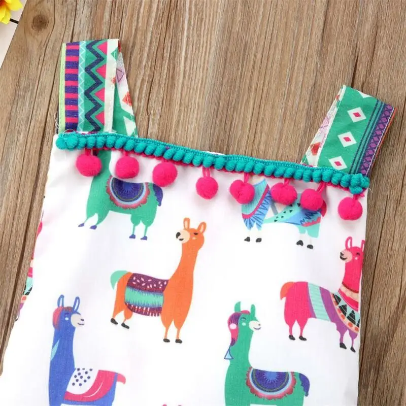 2019 Летний милый повседневный комбинезон для маленьких мальчиков и девочек с