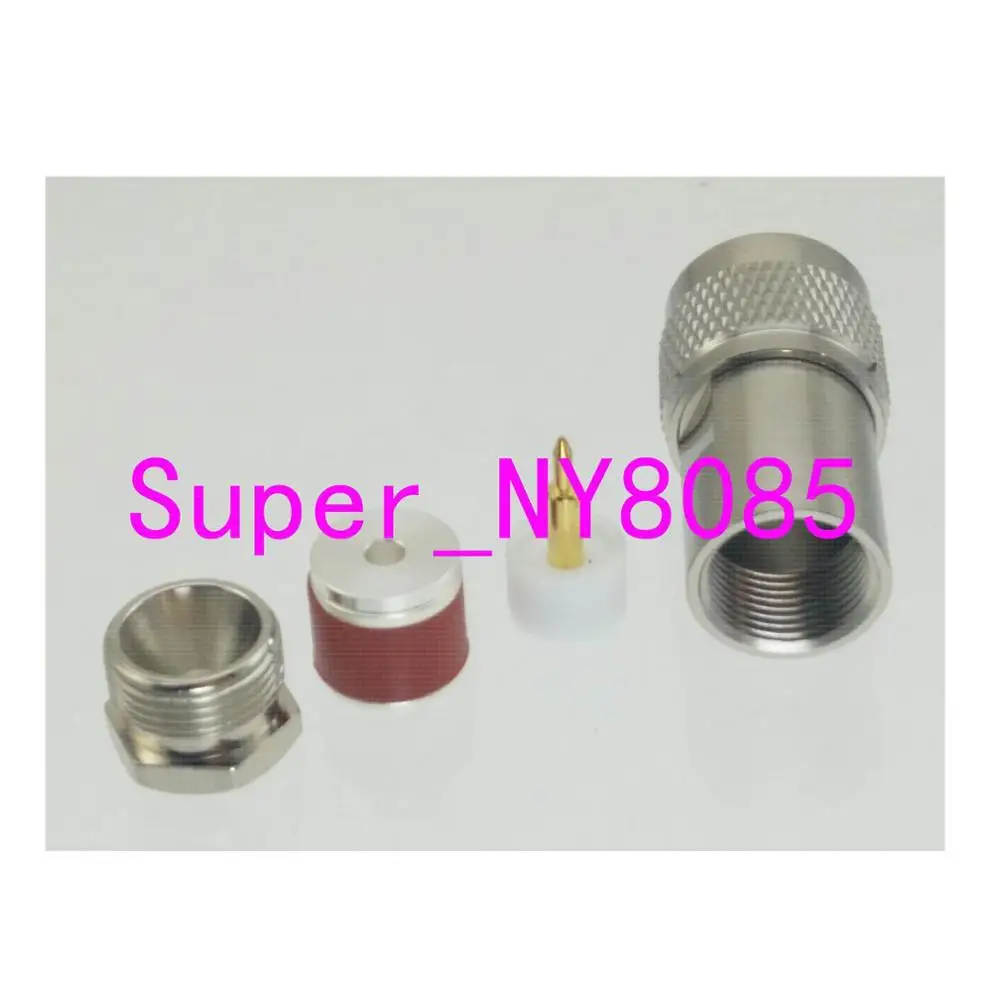 1pce Разъем N штекер зажим RG58 RG142 LMR195 RG400 прямой кабель|cable clamp connector|cable connectorcable rg58 |