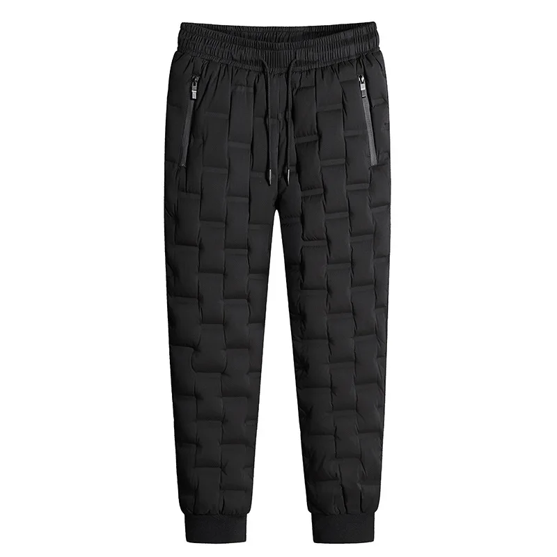 

pants down men wear a big yards outside thickening warm wind fashion cotton trousers men outdoor sports pants down