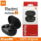 Оригинальные наушники Xiaomi Redmi Airdots 2 Bluetooth 5,0 наушники с шумоподавлением TWS Mi True Wireless Airdots S 2 игровые наушники