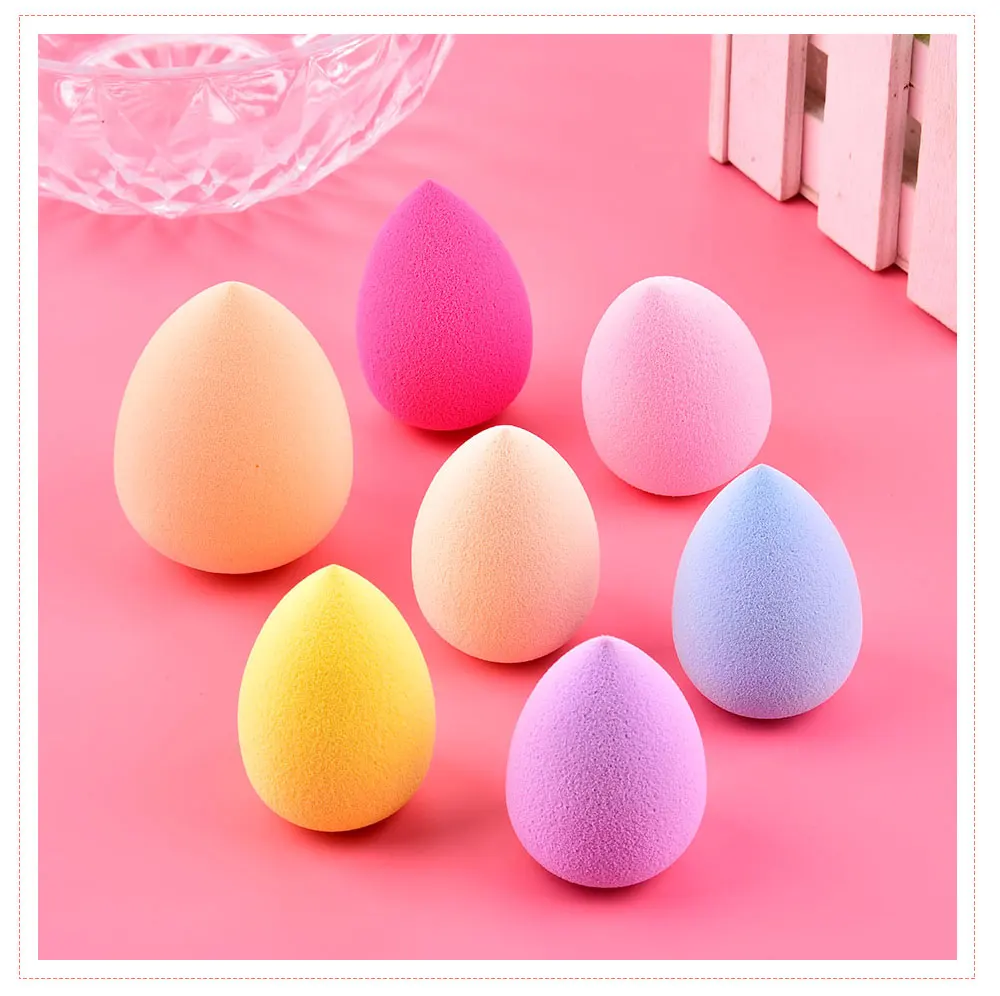 

New Makeup Cleaning Sponge Soft Water Drop Shape Makeup Cosmetic Puff Powder Smooth Beauty Foundation Sponge Makeup Clean Tool