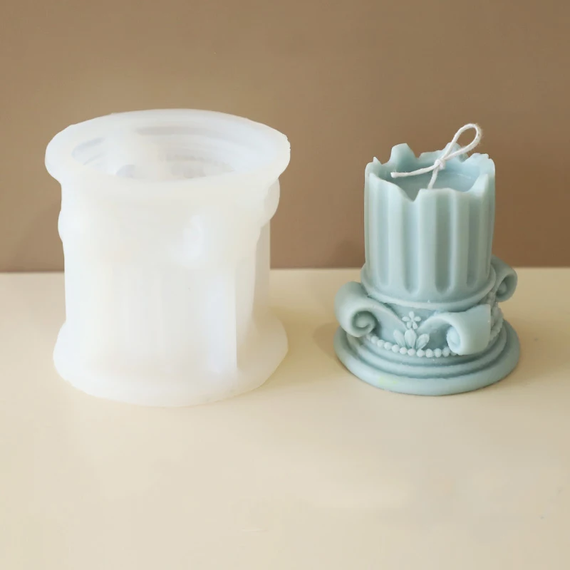 Силиконовая форма сделай сам в виде Римской колонны богини Винус для