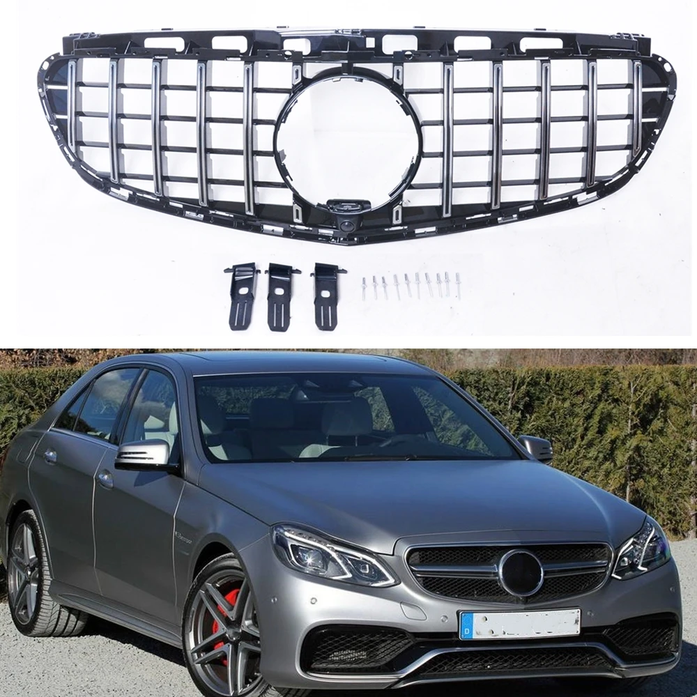 

Передняя решетка для Mercedes Benz E63 AMG S Sedan 2015-2016