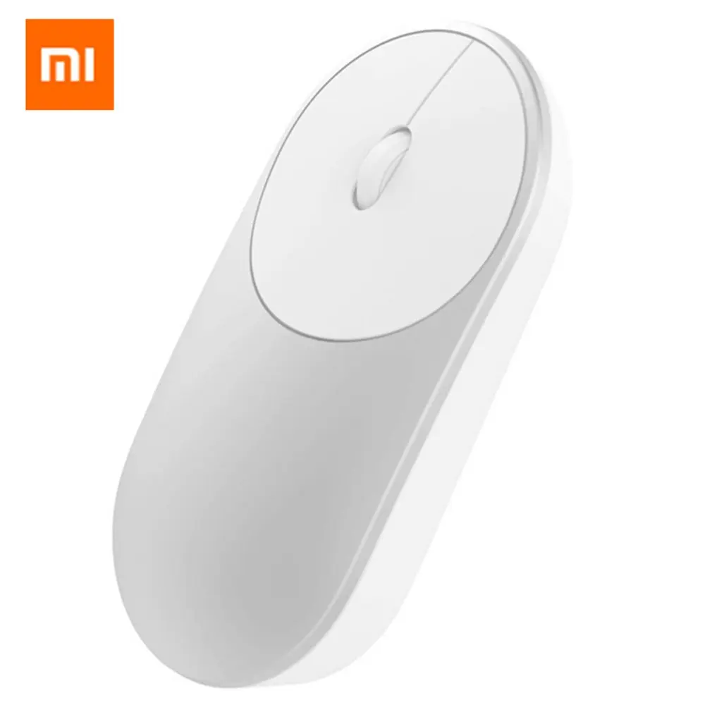 Серебристый Оригинальная Xiaomi mi, беспроводная мышь, портативные игровые мыши, Alu mi nium, сплав ABS, 2,4 ГГц, Wi-Fi, Bluetooth, 4,0, управление - Цвет: Серебристый