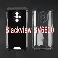 glossy silicone case for blackview bv6600 tpu bumper back cover phone funda custodia housse coque for blackview bv6600 case