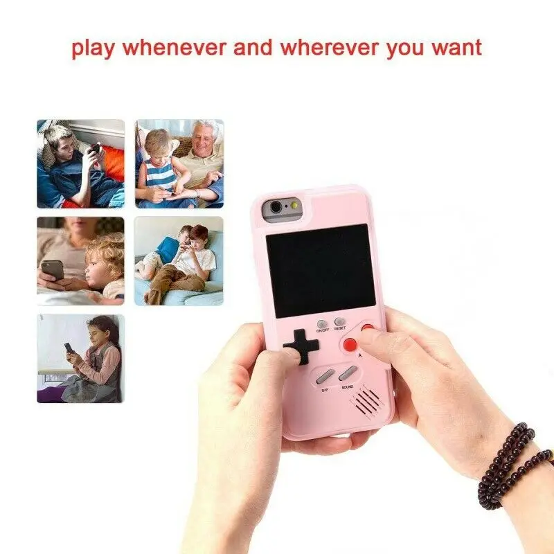 Игровой чехол TIPTOP для iPhone X XS 11 Pro Max 36 в 1 полноцветный дисплей 6 7 8 9 Gameboy | Мобильные