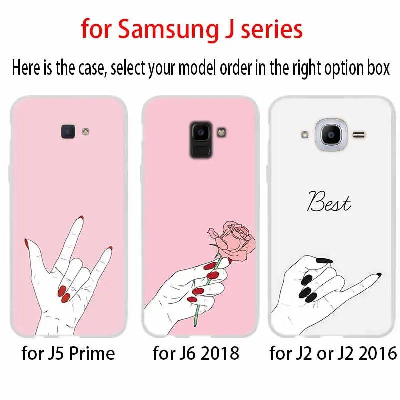 Чехол для телефона Best Friend Girlfriend Boyfriend Shopping girl Samsung Galaxy J6 J4 J8 J7 2018 Plus J3 J5 Prime Pro 2017