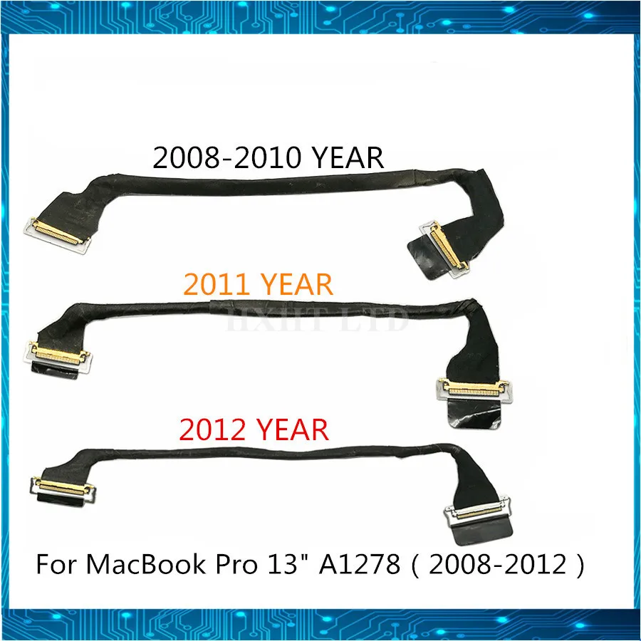 Оригинальный ЖК экран A1278 светодиодный LVDS дисплей гибкий для MacBook Pro 13 &quotA1278 MD101 MD102