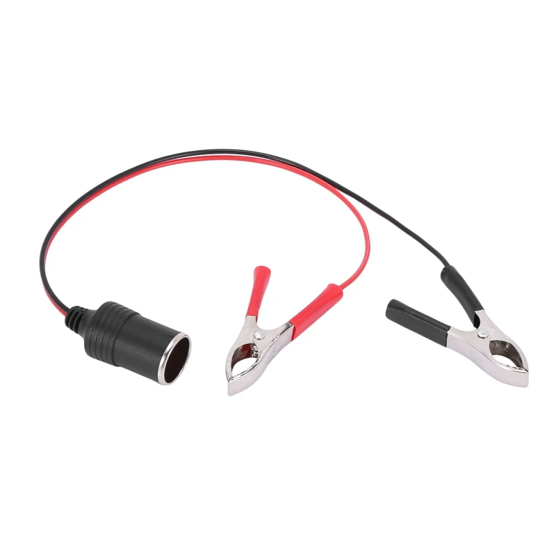 2X Car Battery Terminal Clip-On Cigarette Lighter Power Socket Adaptor 12V Camping | Автомобили и мотоциклы